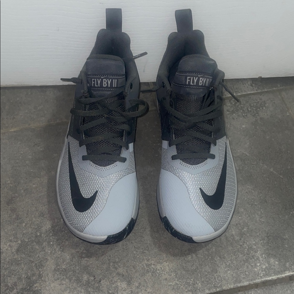 Nike Fly By II Black and White Sneakers